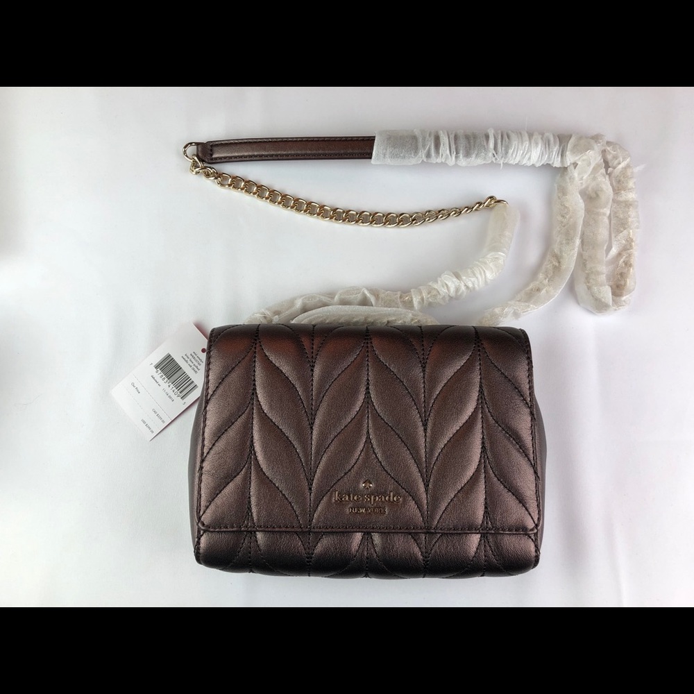 Kate Spade Briar Lane Quilted Mini Emelyn Crossbody Handbag